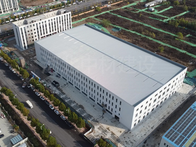 石家莊奧義新材料廠區(qū)建設